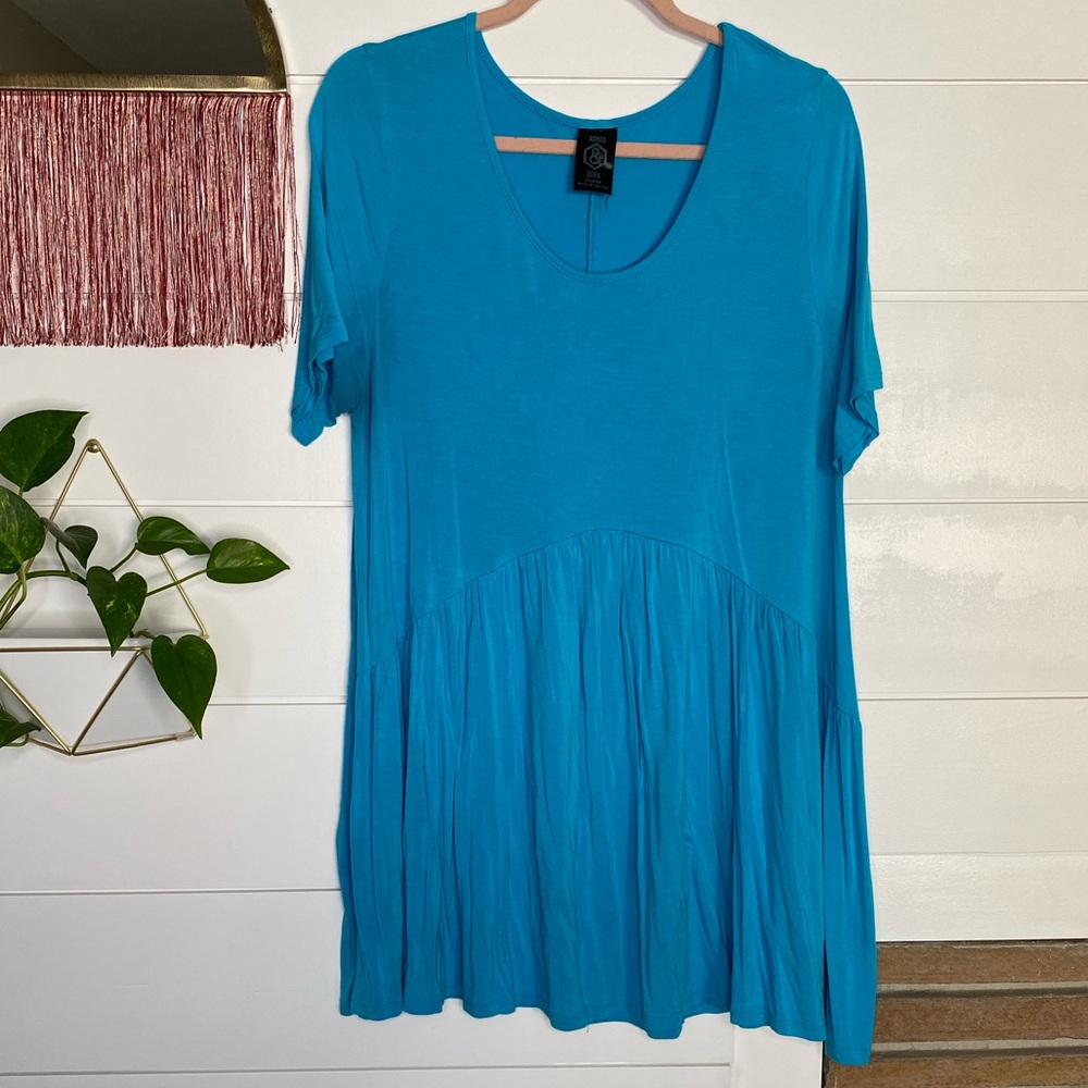 Agnes & Dora blue Muse top size XL. GUC